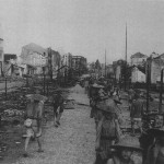 Barney Rosset, Chinese Soldiers Entering Liuchow, July 1945. Vintage gelatin silver print, 10 x 8 in.
